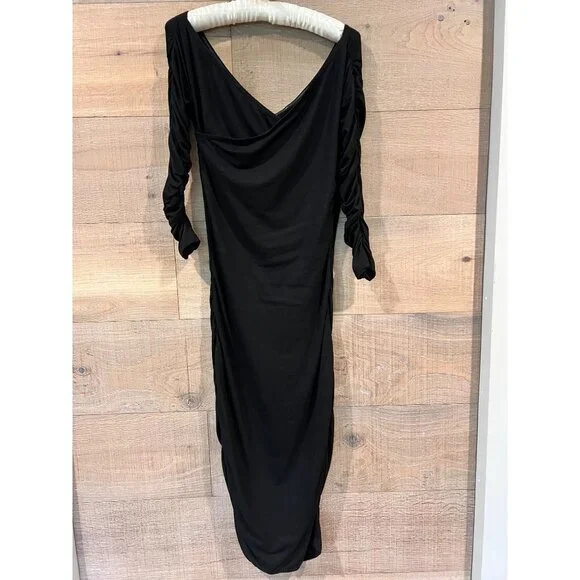 BAUM UND PFERDGARTEN Black Midi dresses Size S - Picture 9 of 10